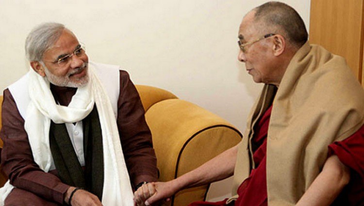 2020 09 17 Dharamsala N01 Narendra Modi Dalai Lama