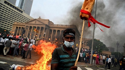 Sri Lankan protests 05 April 2022
